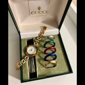 Gucci Vintage Watch- interchangeable bezel